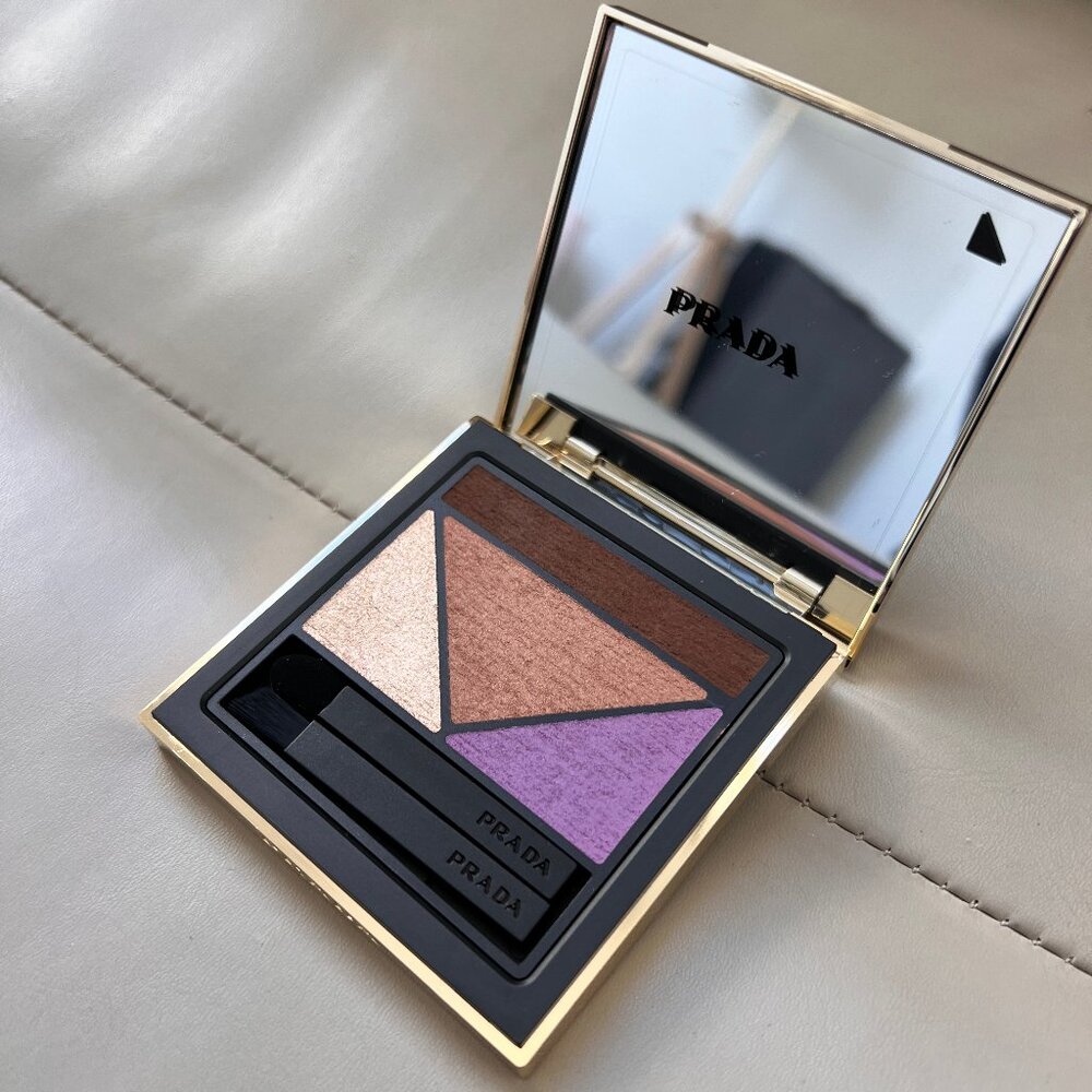 NEW Prada Beauty Dimensions Multi-Effect Refillable Eyeshadow Palette Shade 01